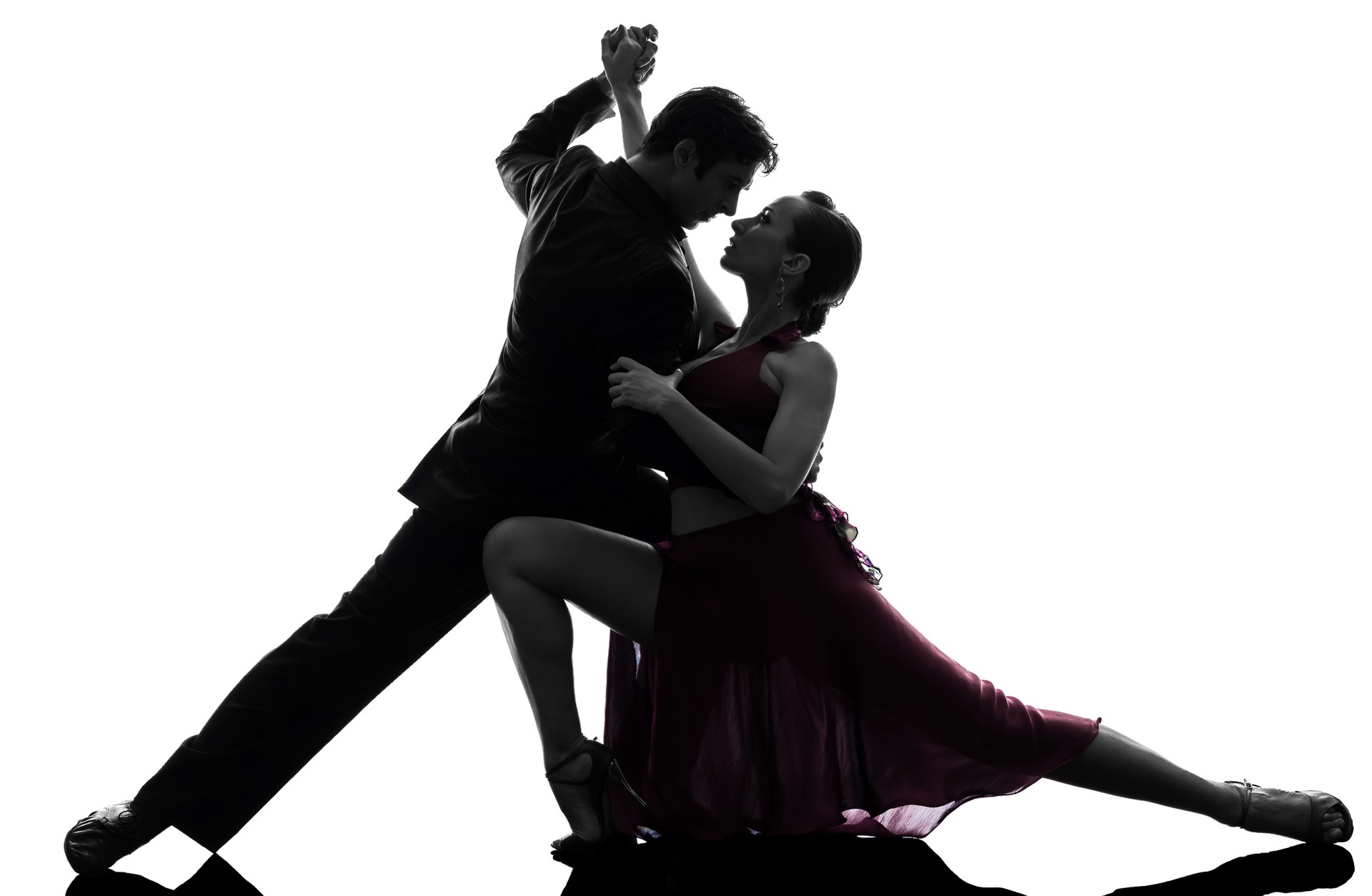 Couple performing tango dance, Argentine culture, and traditions.