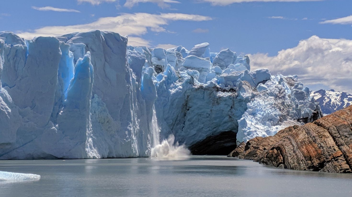 Melting Glacier in Perito Moreno