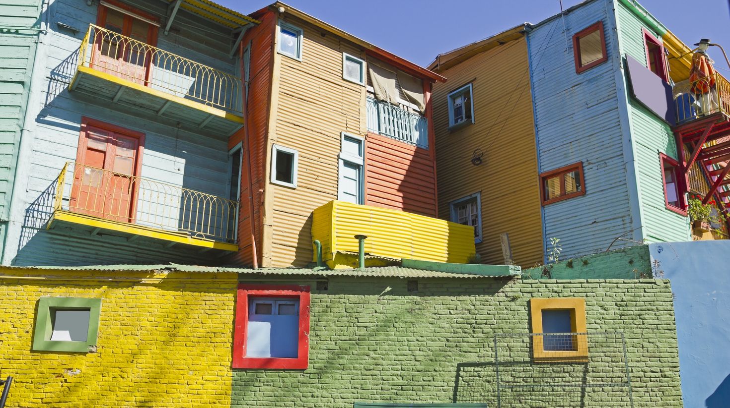 Caminito, La Boca district, Buenos Aires, Argentina