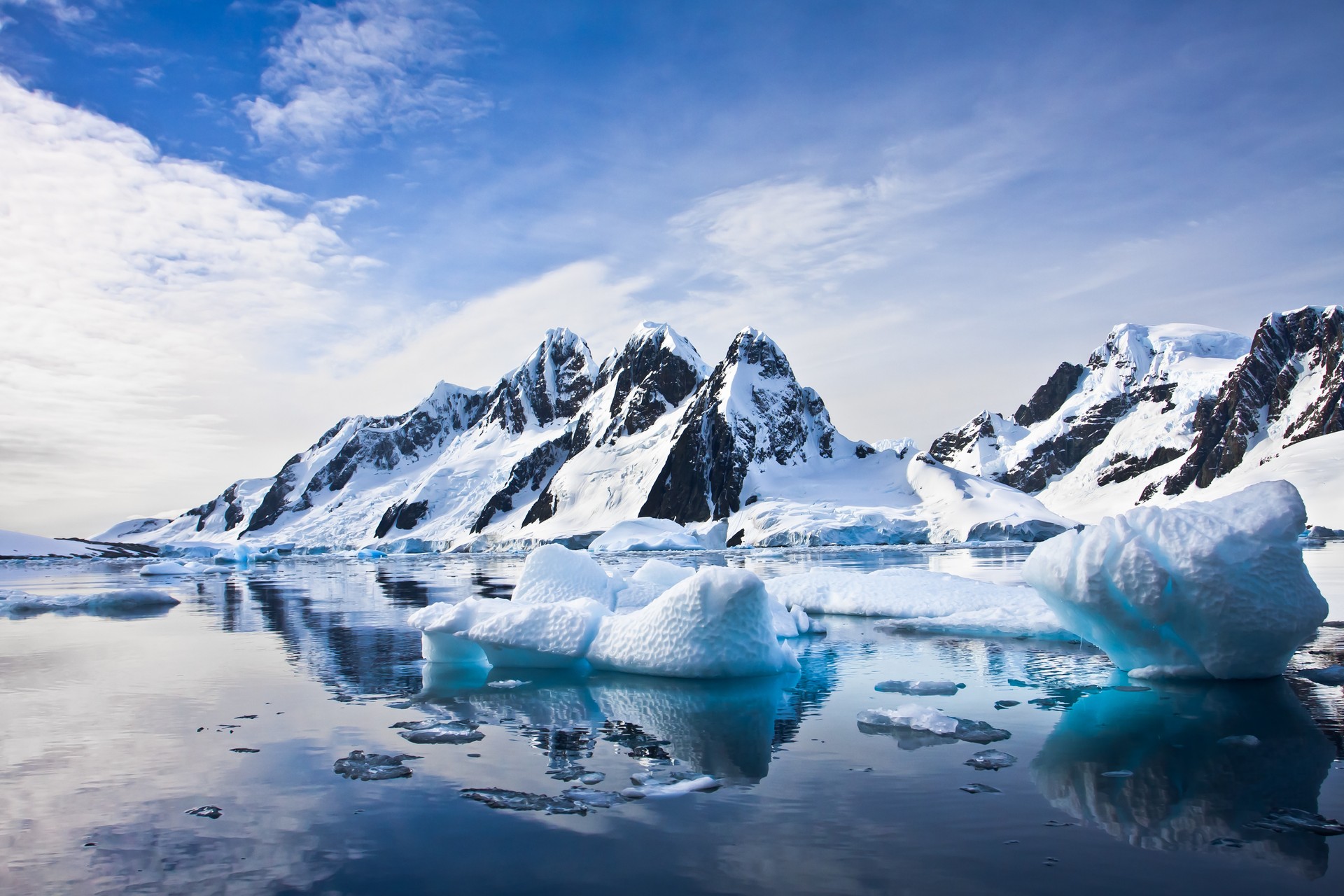 Despite being completely covered in ice, Antarctica is home to one of the largest mountain ranges in the world. Be mesmerized by the beauty of mountains covered in snow while you travel from Argentina to Antarctica.