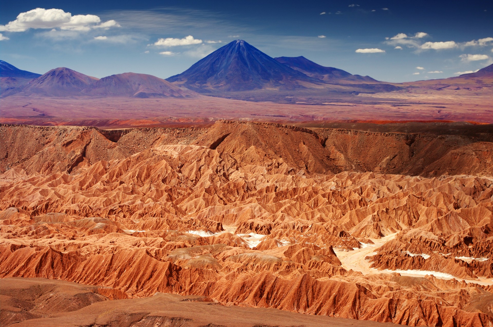 The Atacama Desert in Chile maybe the oldest and driest desert in the world