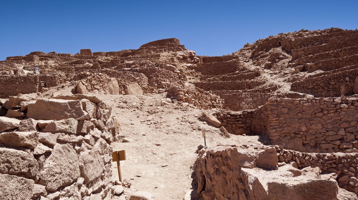 Pucara Quitor fortress in Atacama desert