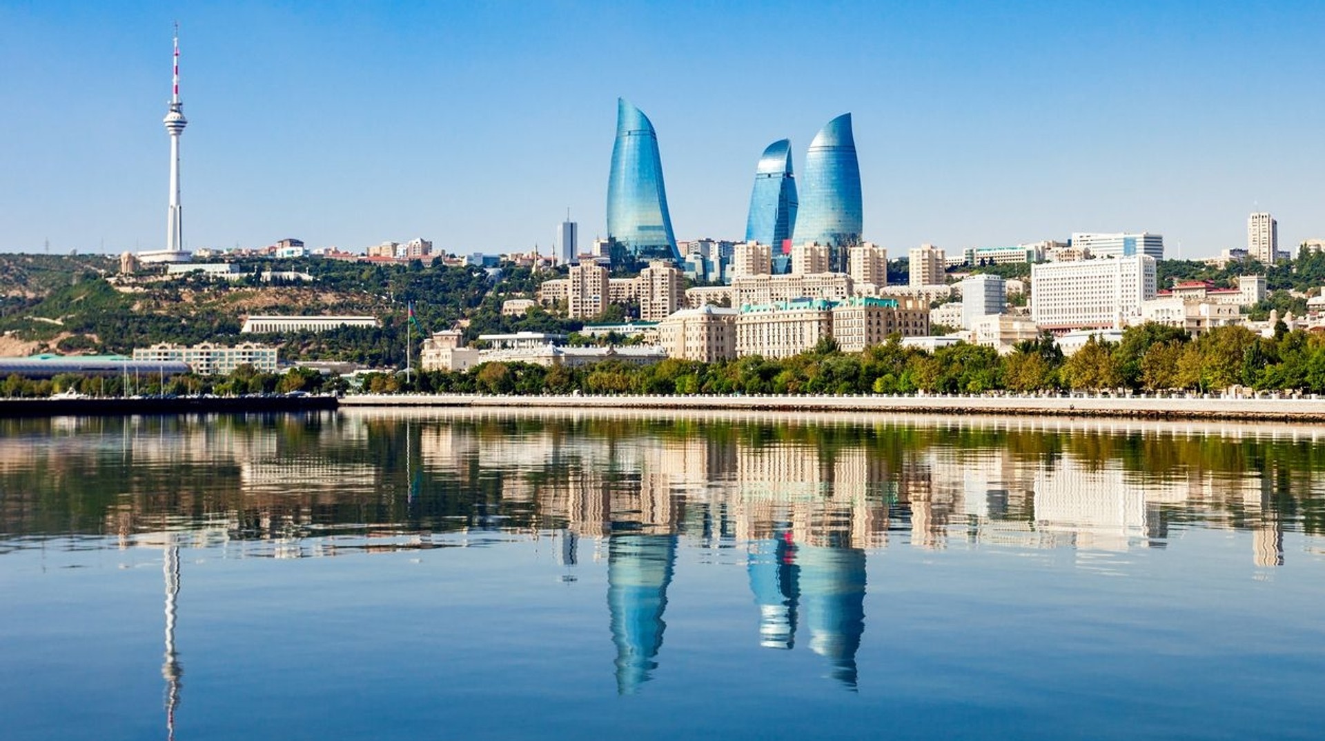 Flame Towers of Baku are not to be missed on a 4-day Azerbaijan itinerary