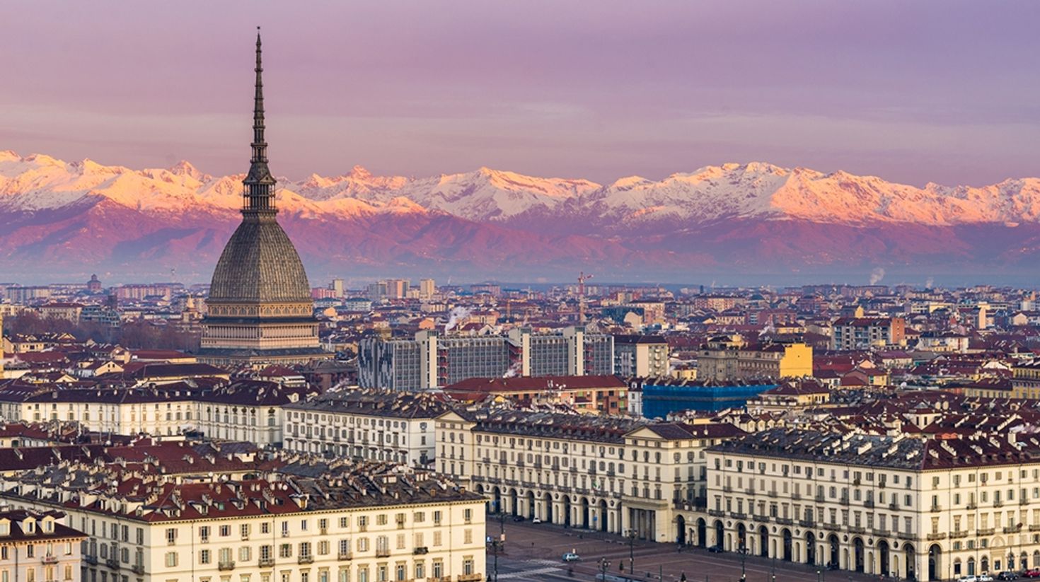 The serene city of Turin is perfect for quiet walks and contemplation.