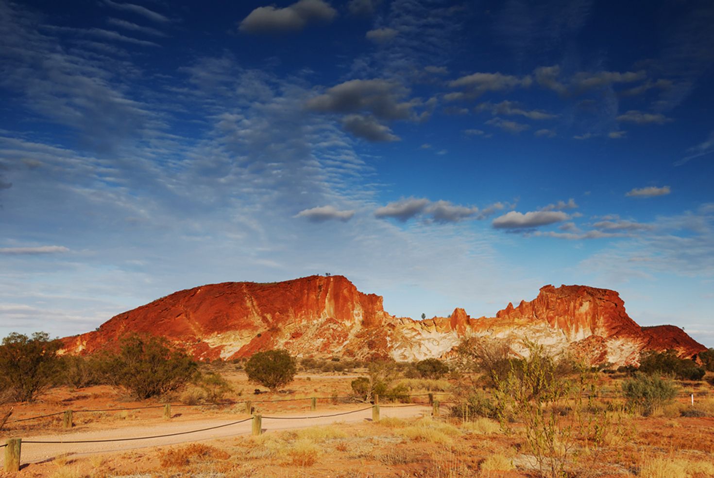 The Rainbow Valley Conservation Area is an important archaeological site