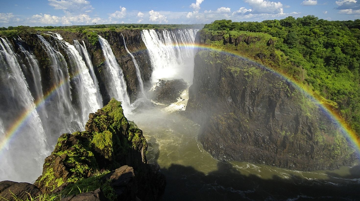 Monumental waterfalls like the Victoria Falls make up a great destination