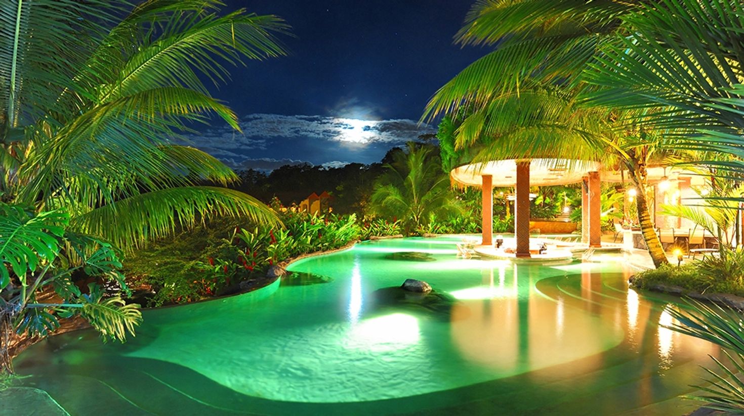 Hot springs in Costa Rica's The Springs Resort will spoil you with choices.