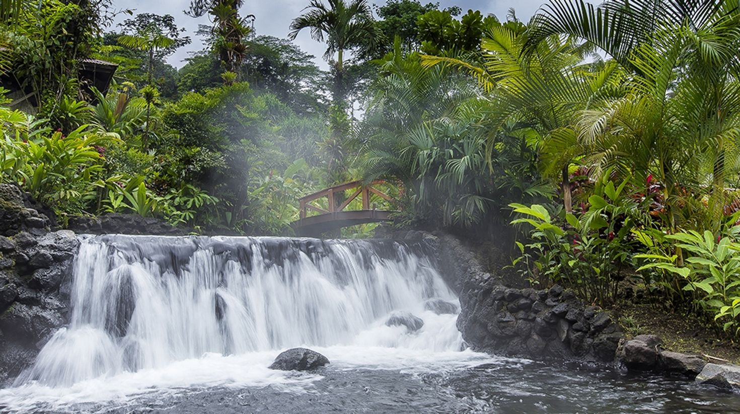 Tabacon Thermal Resort has some of the oldest hot springs in Costa Rica.
