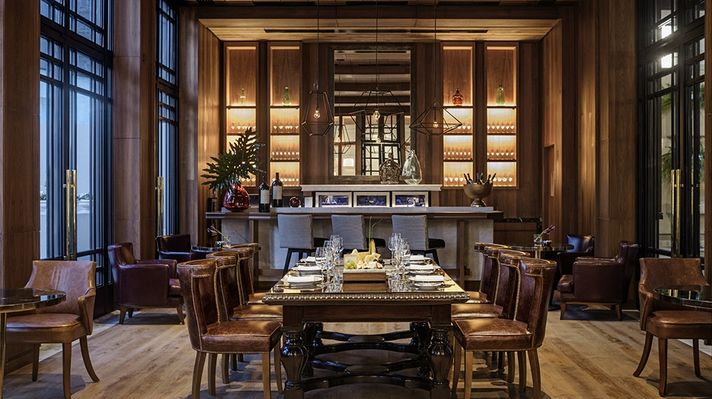 Wine bar at Alvear Icon Hotel