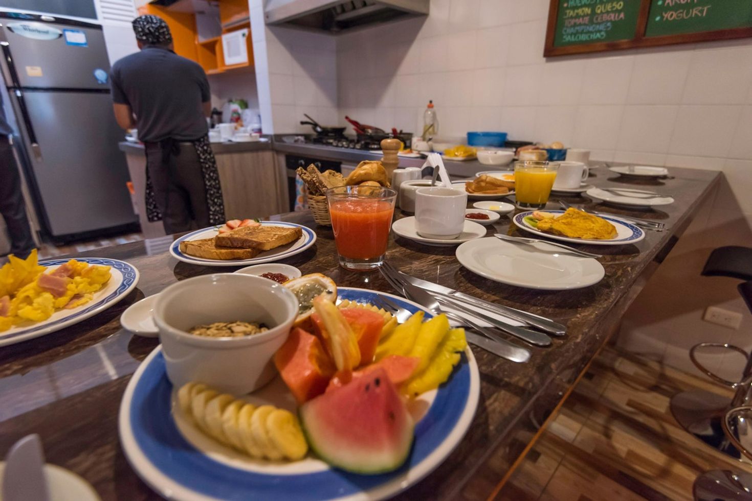 Breakfast at Hotel Frances La Maison