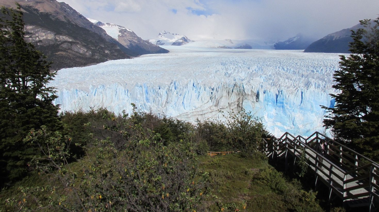 Perito Moreno Glacier seen from Los Glaciares National Park