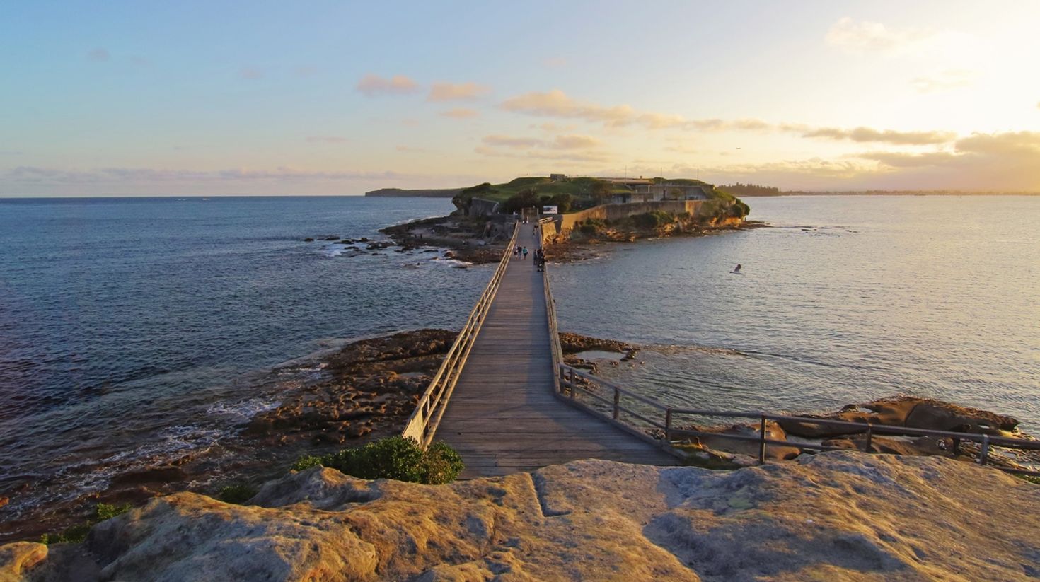 Bare Island is a great place to go diving in sydney