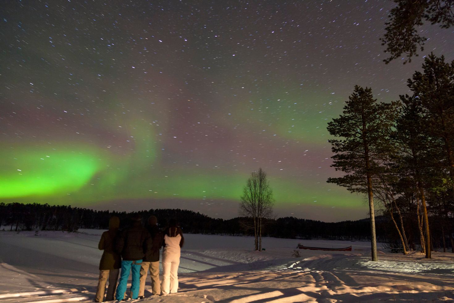 Best places to see the northern lights Finland.