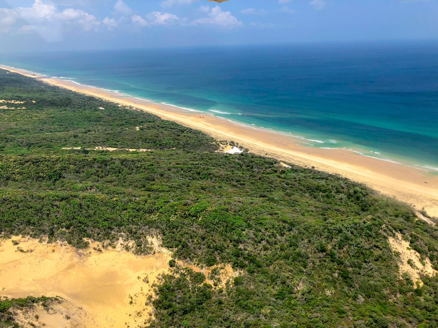 Places to visit in Australia Fraser Island near Brisbane.