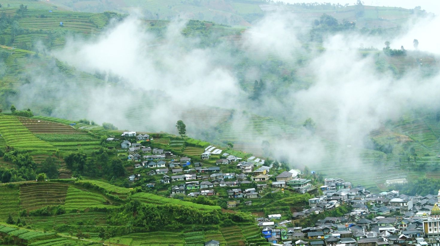 Dieng Plaleau is one of the best places to visit in Indonesia