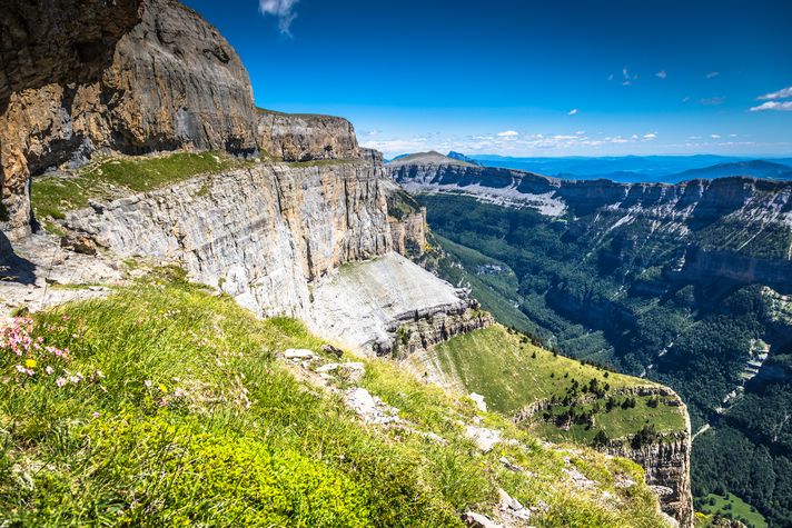 Ordesa National Park in the Pyrenees