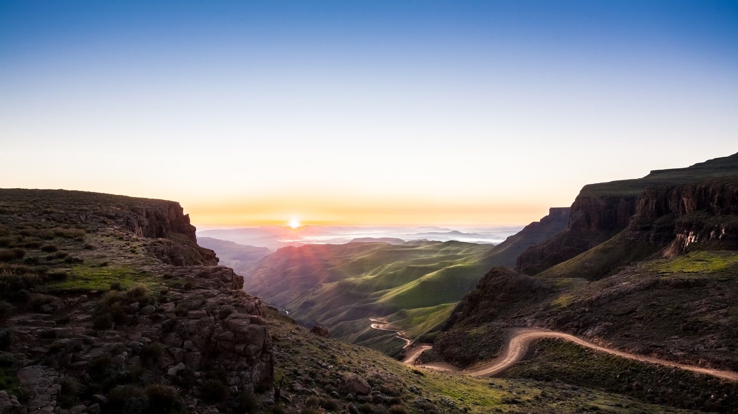 Sani Pass in South Africa