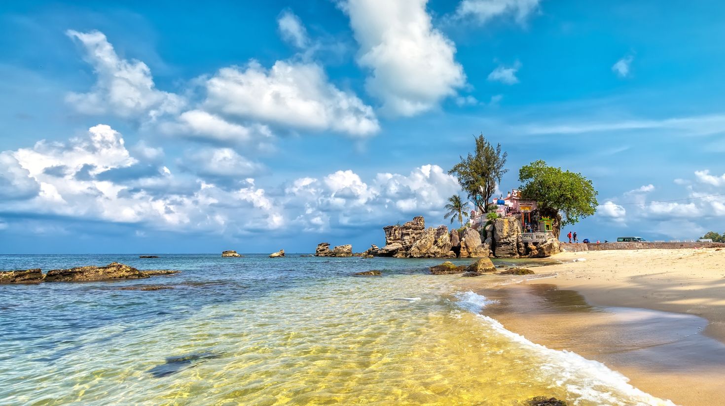 Phu Quoc Sea on a sunny day.