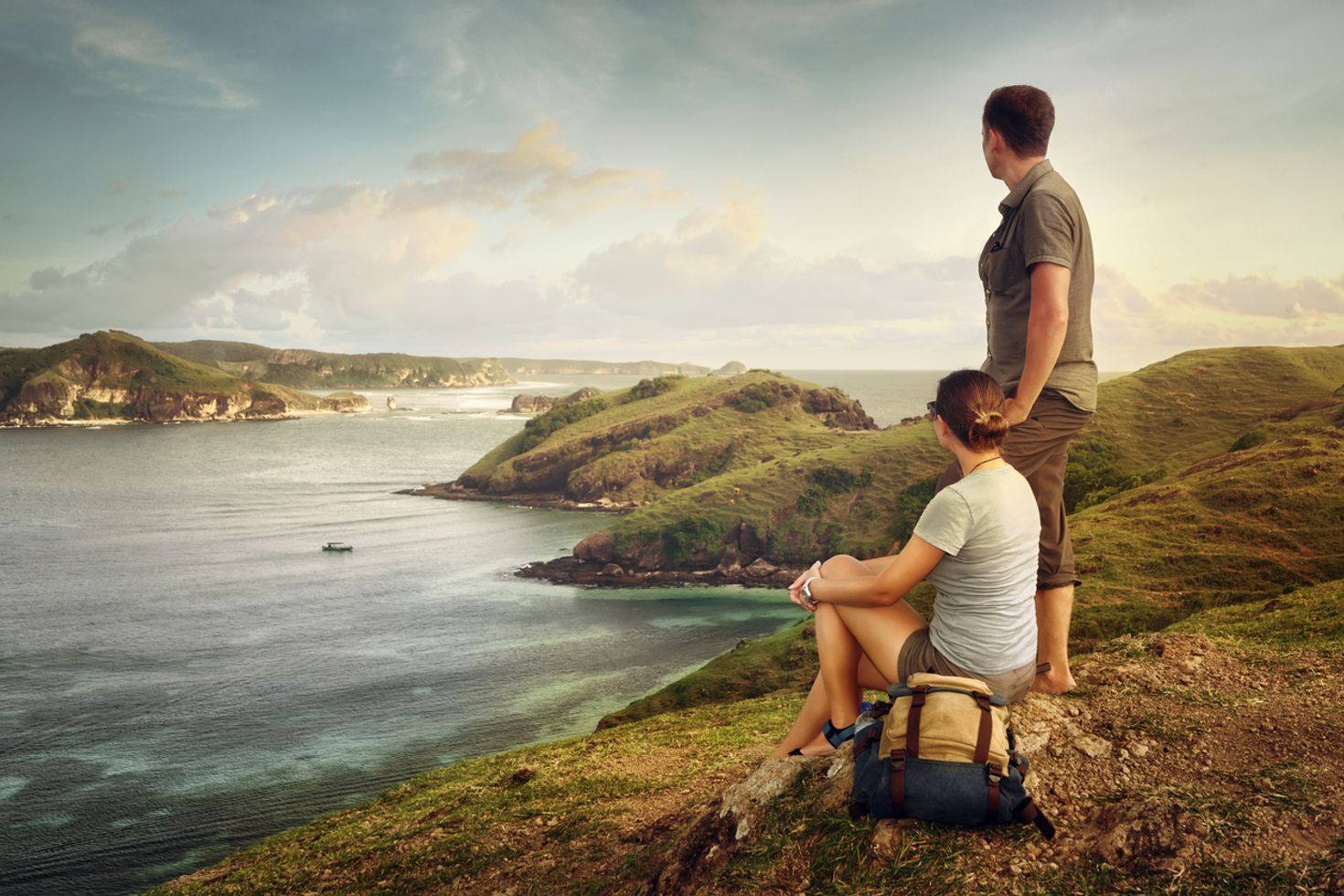 If you are looking for a outdoor thing to do in Lombok, hike to Ringgit.