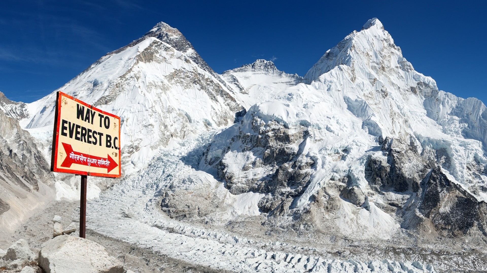 Find out the best time to trek Everest Base Camp and get this view.
