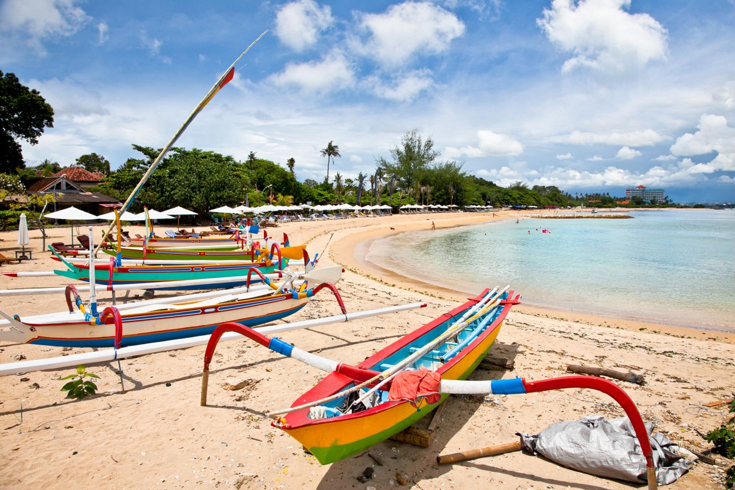Sanur is one of the best beaches in Bali