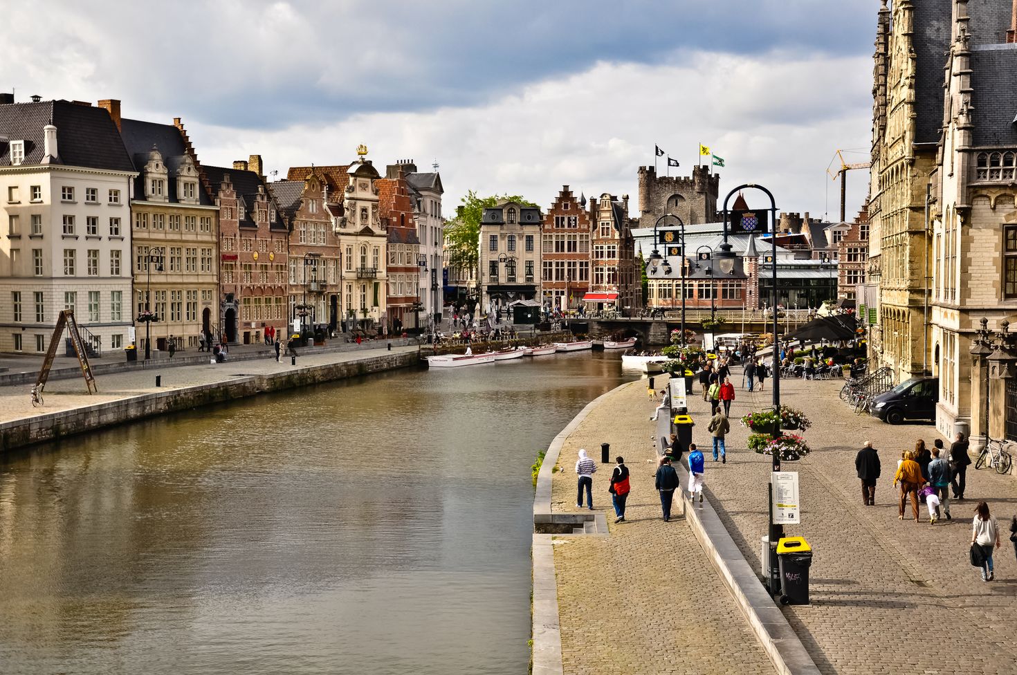 Belgium summers are warm but not unbearable.