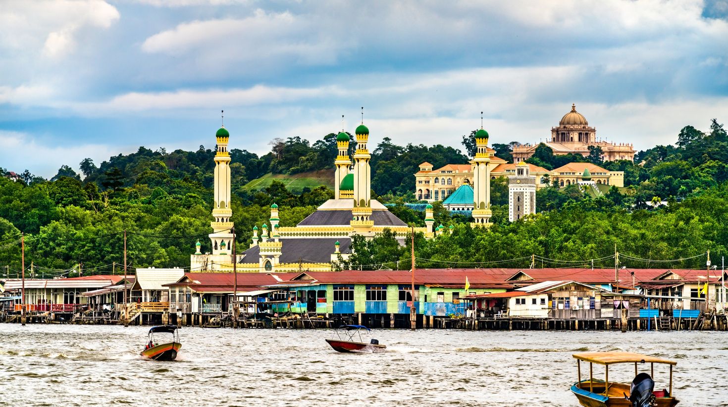 Visit Bandar Seri Begawan on a clear day.