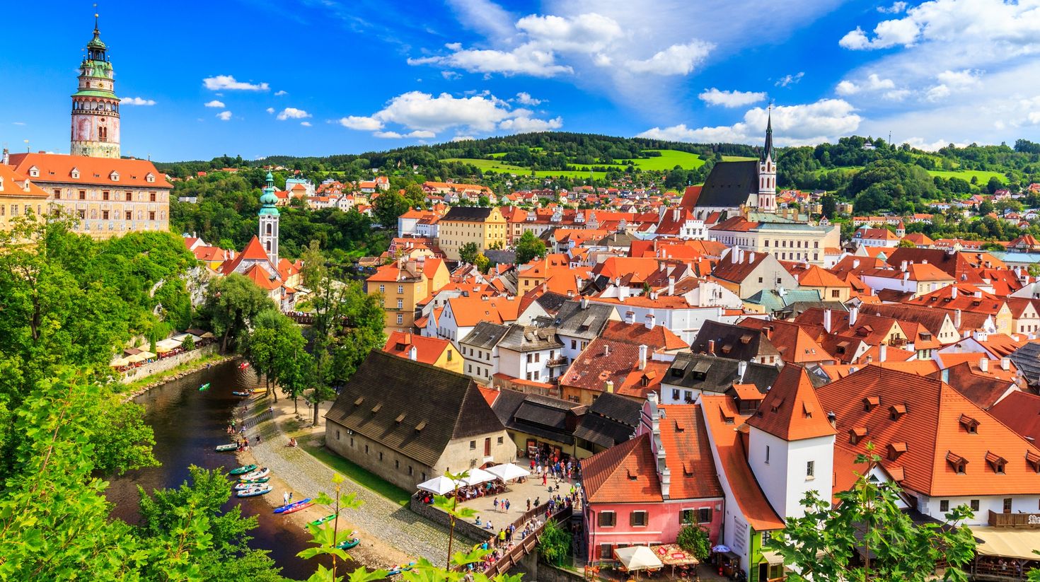 The state castle of Cesky Krumlov