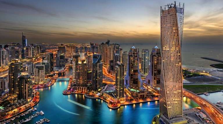 The best time to visit Dubai is between November and March.