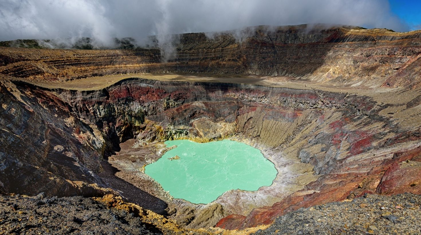 El Salvador volcano
