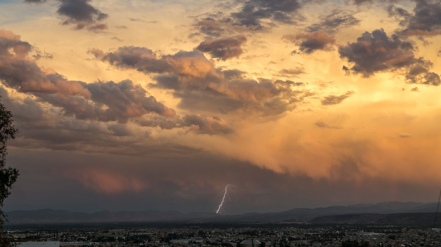 Monsoon season in Mexico