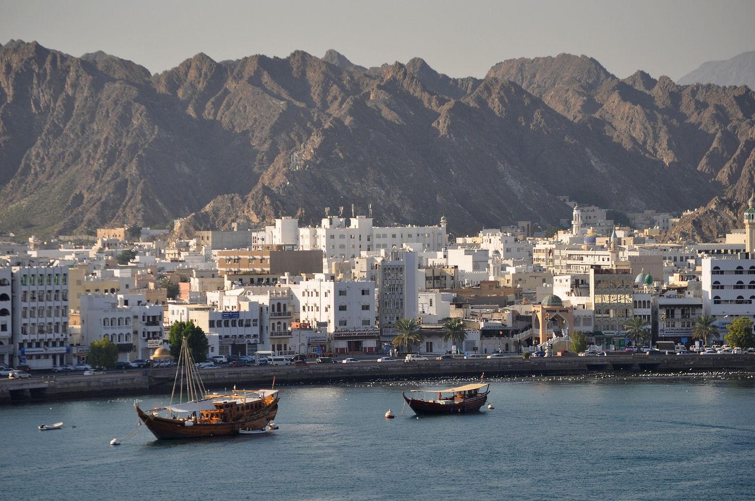 Harbor at Muscat