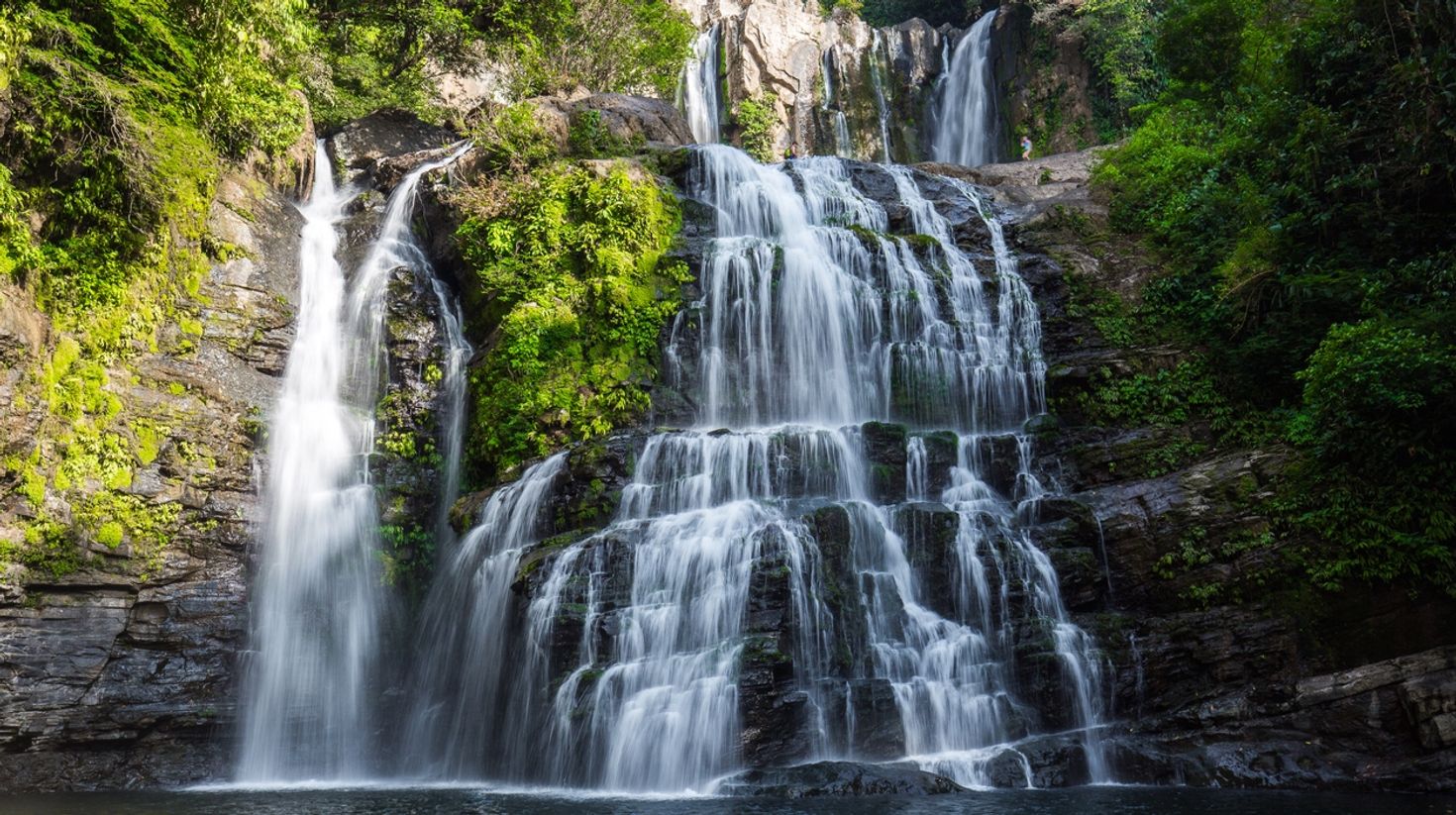 Nauyaca waterfall in Costa Rica