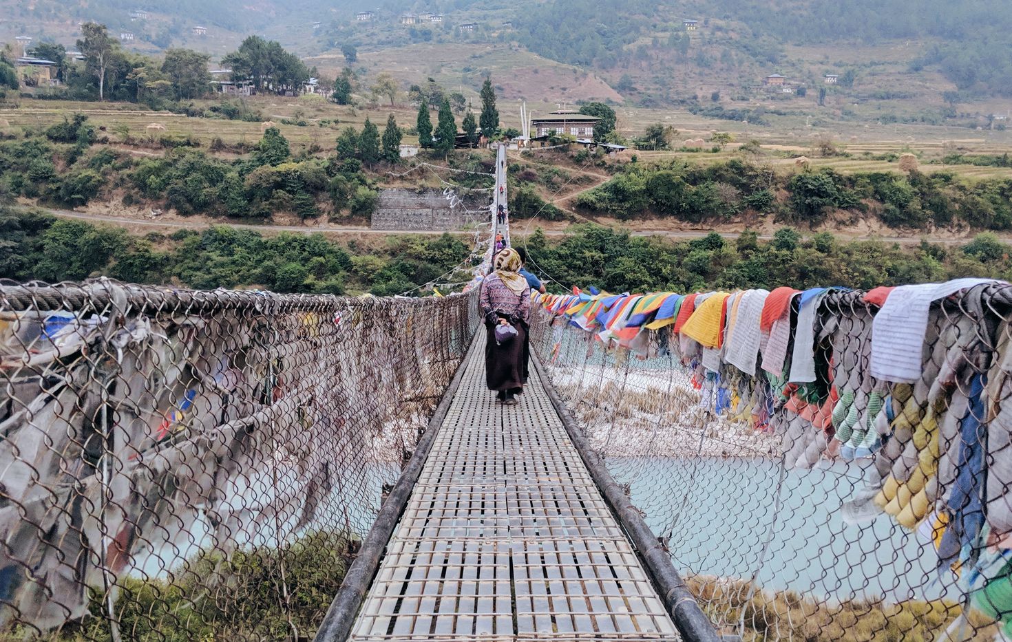 Punakha, the former capital of Bhutan.