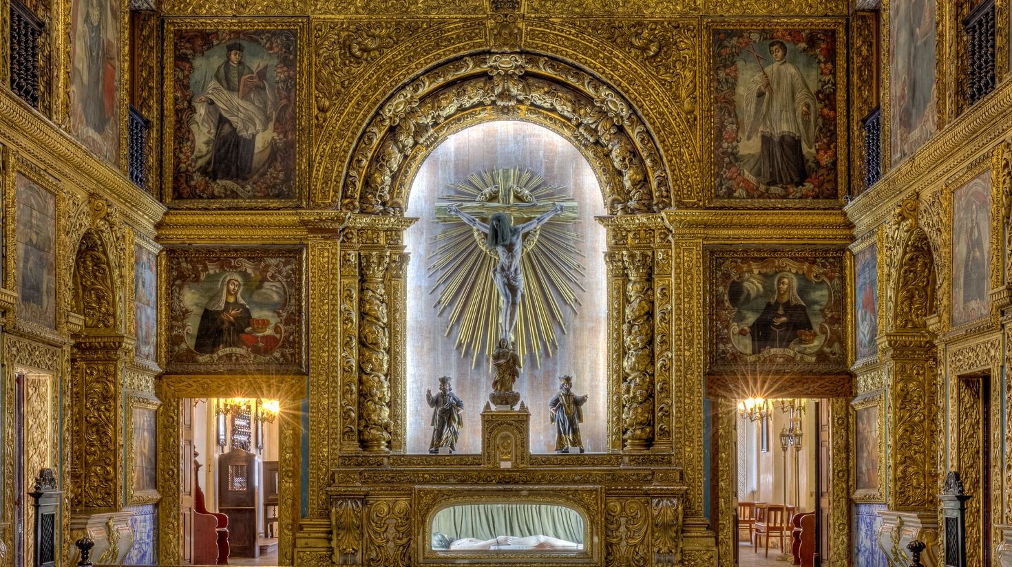 Golden Chapel of Recife_Brazil in March