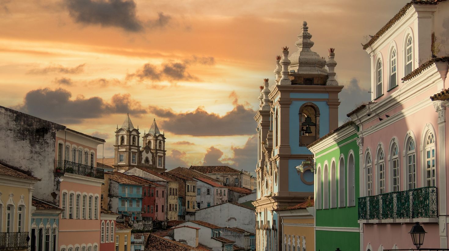 Pelourinho, Historic Center of the city of Salvador Bahia Brazil