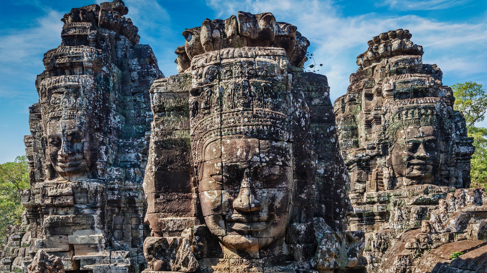 When spending 5 days in Cambodia be sure to visit the Bayon Temple which is one of the last architectural masterpieces of the Angkor Empire. The Bayon Temple built under the Angkor Empire; a must-visit when spending 5 days in Cambodia.