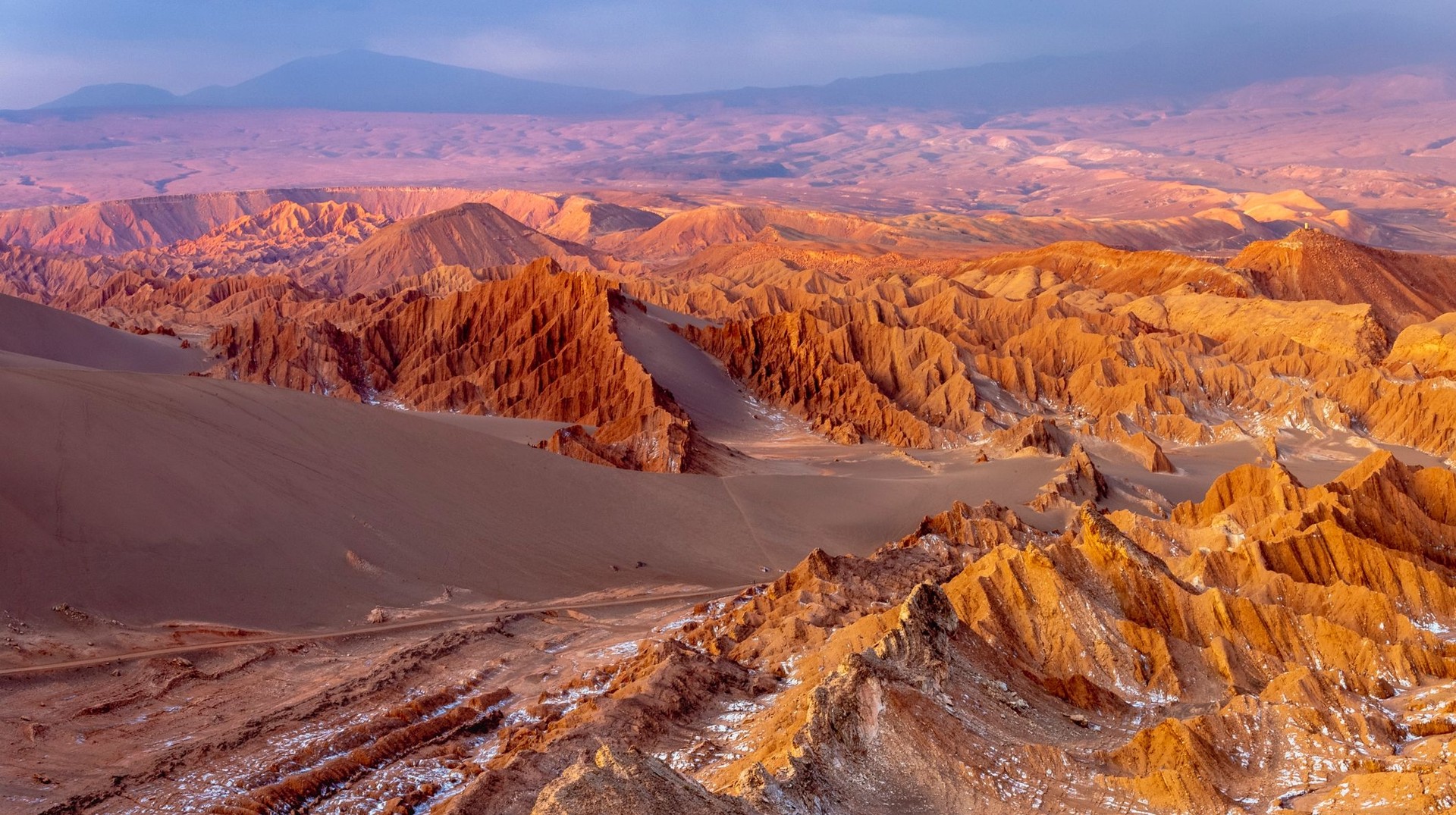 NASA uses the Atacama Desert to test their methods that are used on Mars. Make sure to visit the Atacama Desert while spending 8 days in Chile.