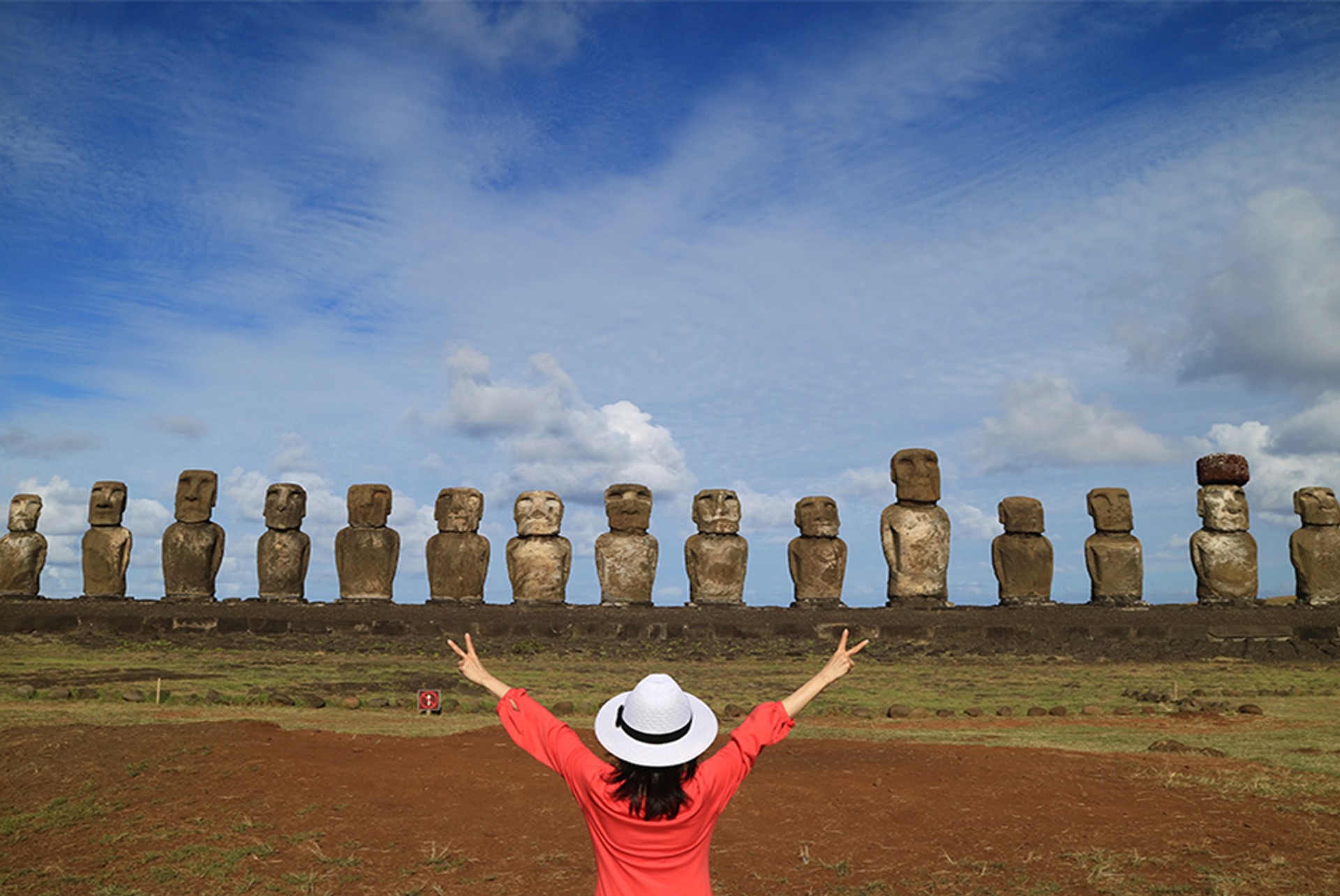 Explore the mysterious Easter Island on your trip to Chile during October Chile in October offers great weather to visit Easter Island