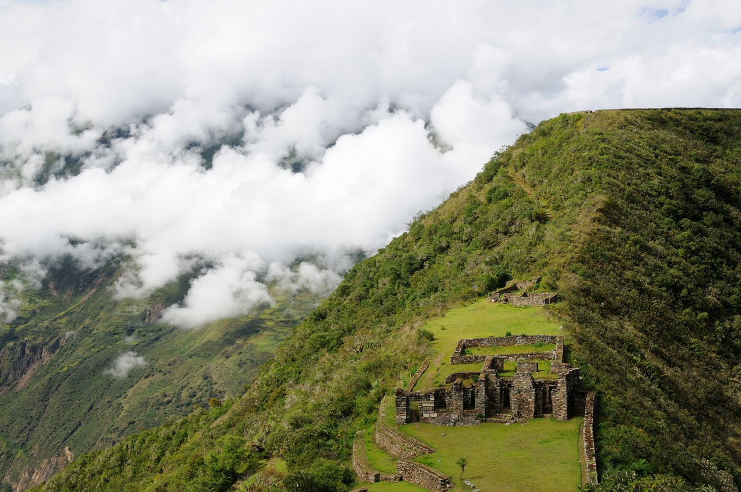 Choquequirao trek will bring you to the famous Choquequirao ruins