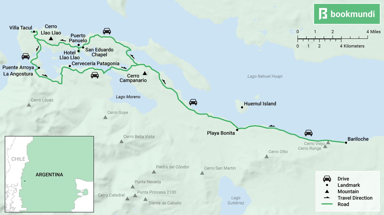 Circuito Chico map