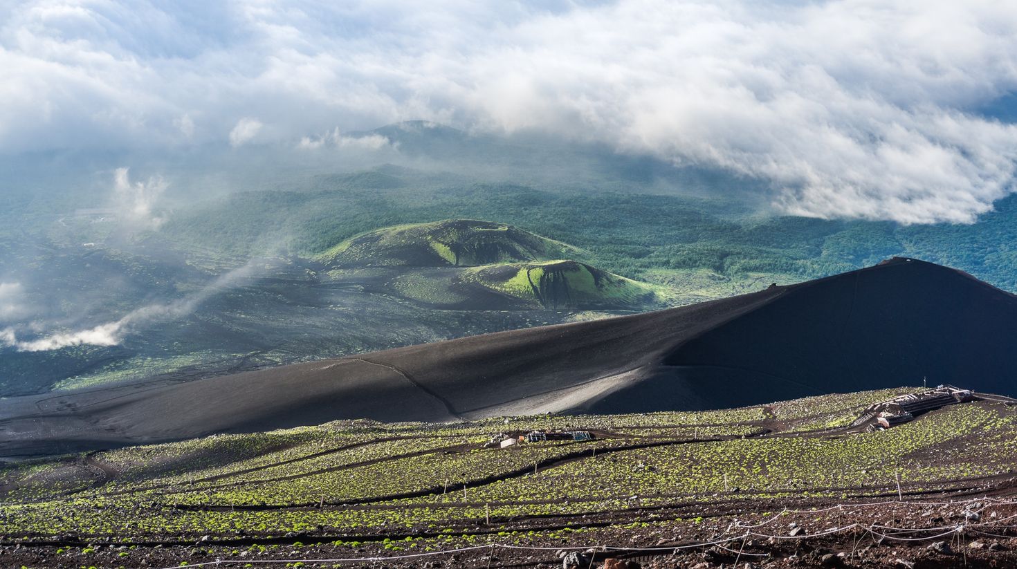 When you're climbing Mount Fuji keep in mind that Gotemba trail is the longest trail covering 19.5 km in distance.