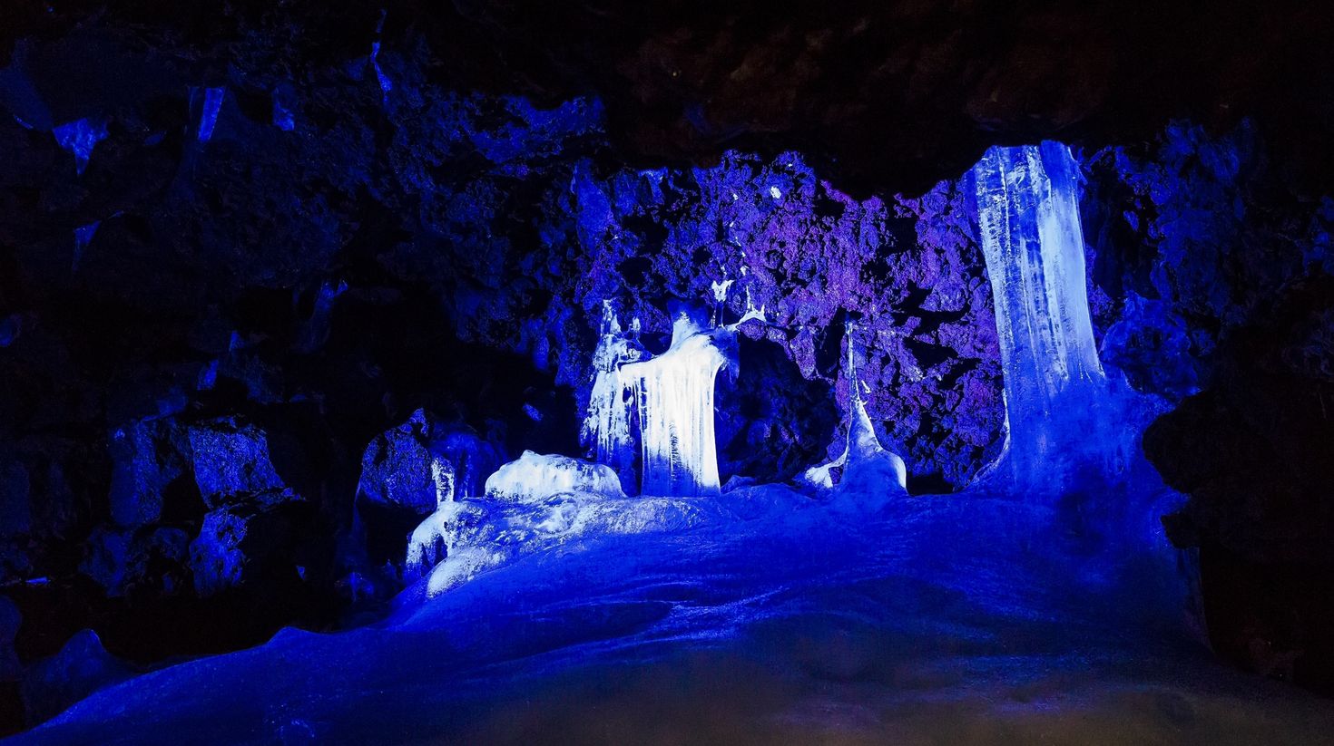 Apart from climbing Mount Fuji, you can also check out the 153m long Narusawa cave, a nationally designated monument in Japan.