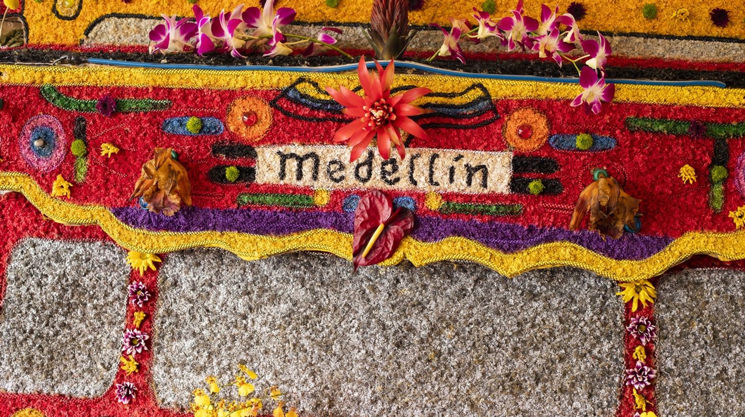 Medellin flower festival, Colombia in August