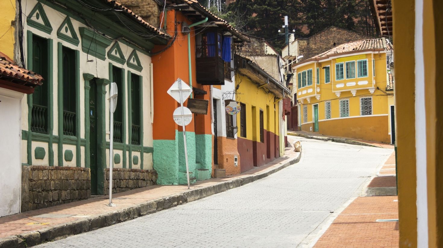 Colombia's La Candelaria in January