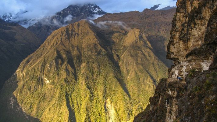 The Yanama Pass in the Choquequirao trek trail