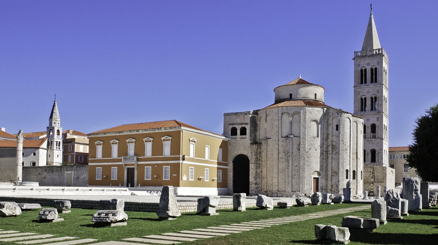 The Church of St. Donat is one of the most popular landmarks to visit in Zadar.