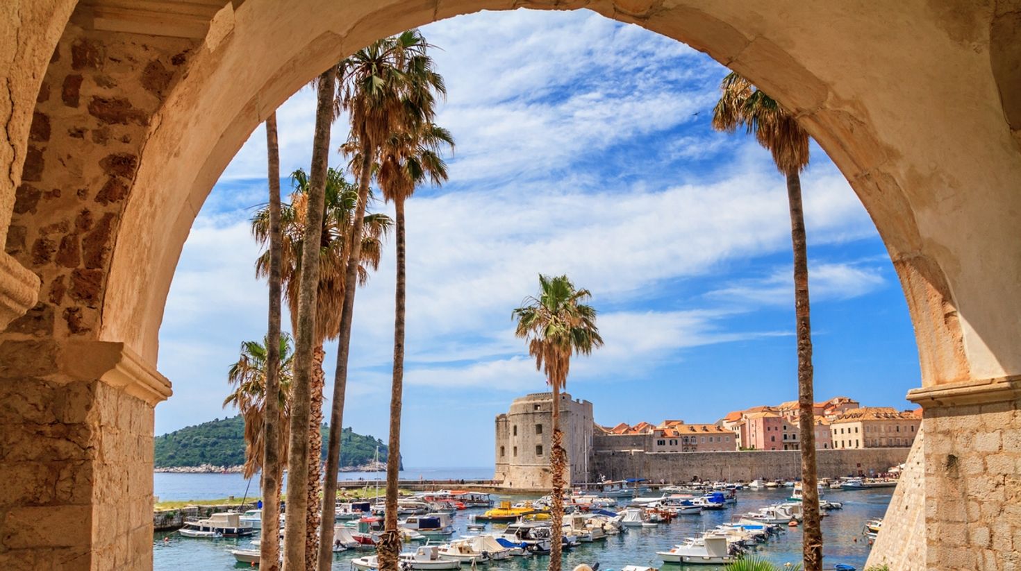 The coastal city of Dubrovnik is lovely in May.