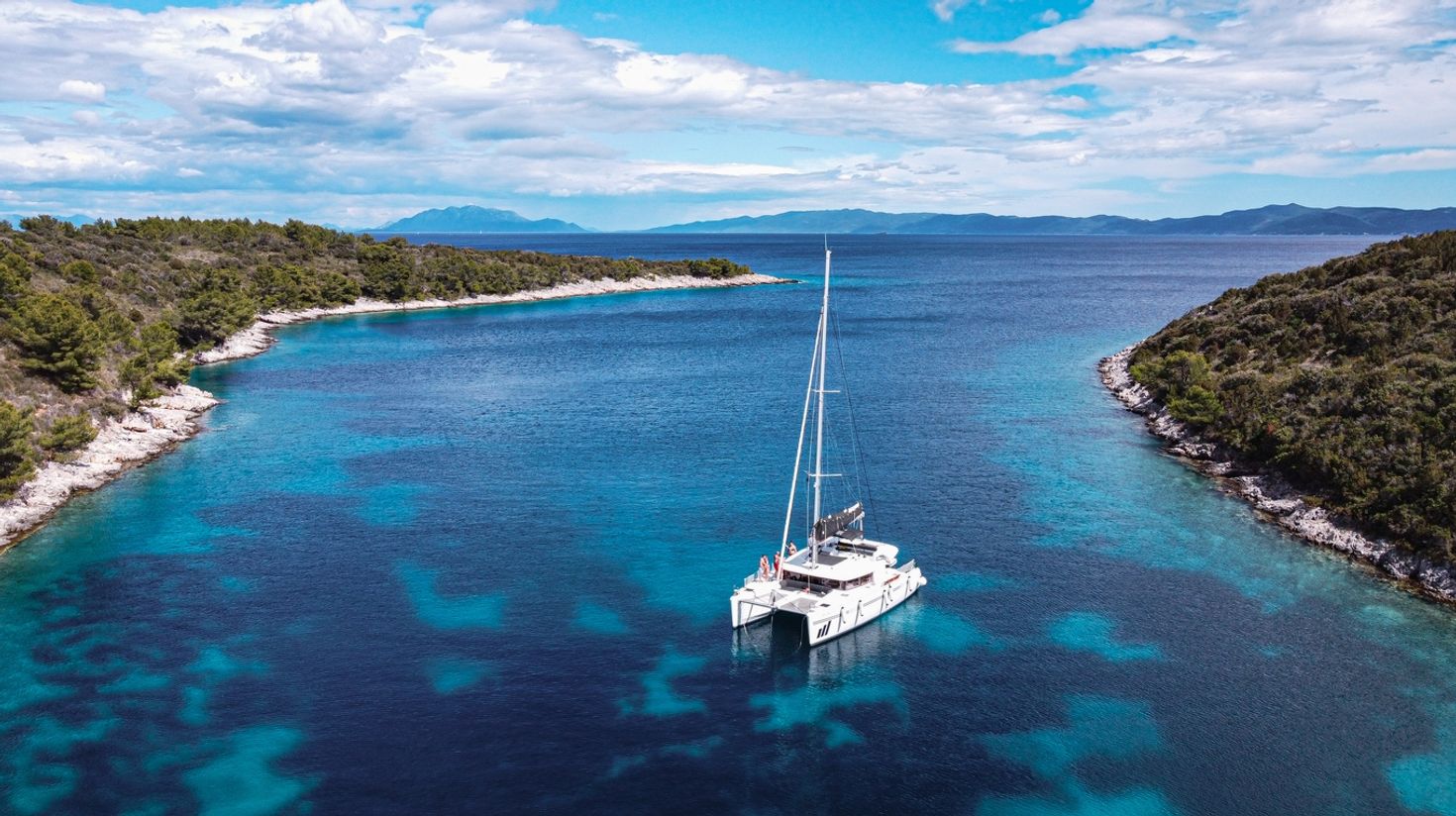Go sailing in the Adriatic Sea in May.