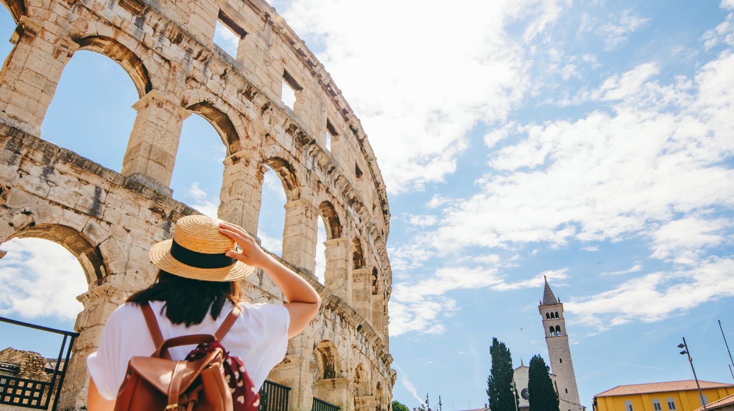 Watch the Colosseum in Pula on your trip to Croatia in September.